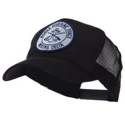 US Navy Military Patched Mesh Cap