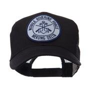 US Navy Military Patched Mesh Cap