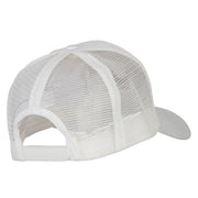 US Coast Guard Retired Embroidered Solid Cotton Mesh Pro Cap