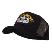 US Paratrooper Patched Mesh Cap