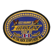 USS Rope Border Logo Patches