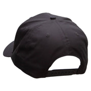 Red Offroad Car Embroidered Solid Cotton Twill Pro Style Cap - Charcoal OSFM