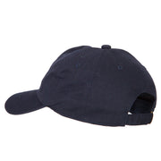 Glitter Groom Embroidered Unstructured Washed Cap