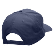 Red Offroad Car Embroidered Solid Cotton Twill Pro Style Cap - Navy OSFM