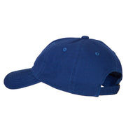 Glitter Groom Embroidered Unstructured Washed Cap