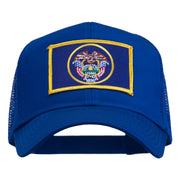 Utah State Flag Patched Mesh Cap