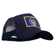 Utah State Flag Patched Mesh Cap