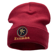 Kuumba is Creativity Embroidered Knitted Long Beanie