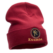 Kuumba is Creativity Embroidered Knitted Long Beanie