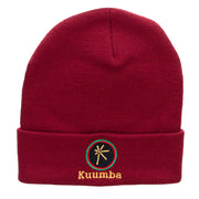 Kuumba is Creativity Embroidered Knitted Long Beanie