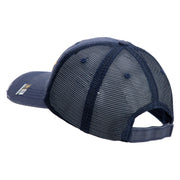 U.S. Army 3rd Infantry Division Embroidered Low Profile Special Cotton Mesh Cap - Navy OSFM