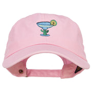 Margarita Embroidered Unstructured Cap