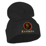 Kuumba is Creativity Embroidered Knitted Long Beanie