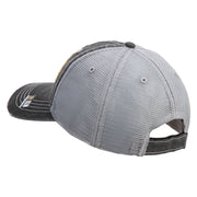 U.S. Army 3rd Infantry Division Embroidered Low Profile Special Cotton Mesh Cap - Black OSFM