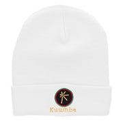 Kuumba is Creativity Embroidered Knitted Long Beanie