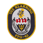 USS Rope Border Logo Patches