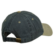 US Route 66 Embroidered Pigment Dyed Washed Cap