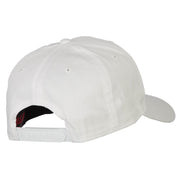 US Coast Guard Veteran Anchors Embroidered Solid Cotton Pro Style Cap