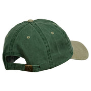 US Route 66 Embroidered Pigment Dyed Washed Cap