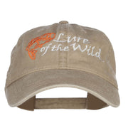 Lure of the Wild Embroidered Washed Cap