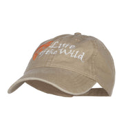 Lure of the Wild Embroidered Washed Cap