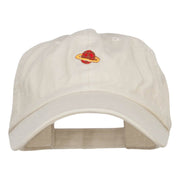 Mini Saturn Embroidered Low Cap