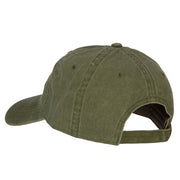 US Army Retired Circle Embroidered Washed Cotton Twill Cap