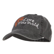 Lure of the Wild Embroidered Washed Cap