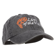 Lure of the Wild Embroidered Washed Cap