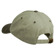 US Route 66 Embroidered Pigment Dyed Washed Cap