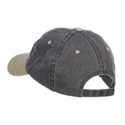 US Route 66 Embroidered Pigment Dyed Washed Cap