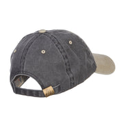 US Route 66 Embroidered Pigment Dyed Washed Cap