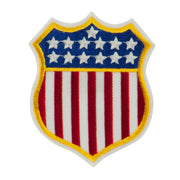 USA Flag Style Embroidered Patch