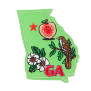 USA State Embroidered Patches