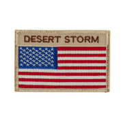 USA Flag Style Embroidered Patch