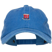 Uncle Sam Embroidered Unstructured Cap