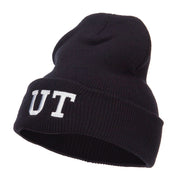 UT Utah State Embroidered Cuff Beanie