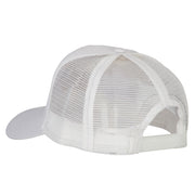 US Coast Guard Retired Anchors Embroidered Solid Cotton Mesh Pro Cap