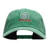 Utah Spiral Embroidered Unstructured Cotton Cap