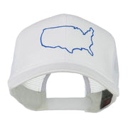 United States Embroidered Trucker Cap