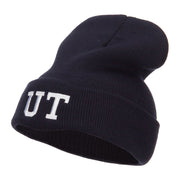 UT Utah State Embroidered Cuff Beanie