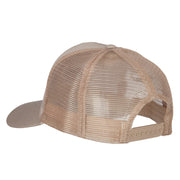 US Coast Guard Retired Anchors Embroidered Solid Cotton Mesh Pro Cap