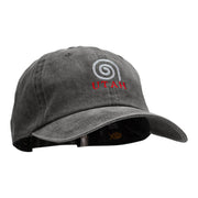 Utah Spiral Embroidered Unstructured Cotton Cap