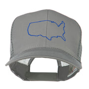 United States Embroidered Trucker Cap