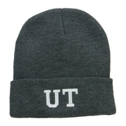 UT Utah State Embroidered Cuff Beanie