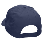 Serve Man with Ball Embroidered Low Profile Cap - Navy OSFM