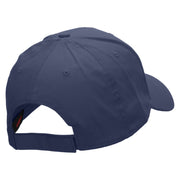 Serve Man with Ball Embroidered Low Profile Cap - Navy OSFM