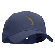 Serve Man with Ball Embroidered Low Profile Cap - Navy OSFM