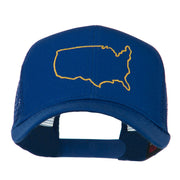 United States Embroidered Trucker Cap