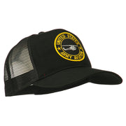 US Army Aviation Patched Mesh Cap